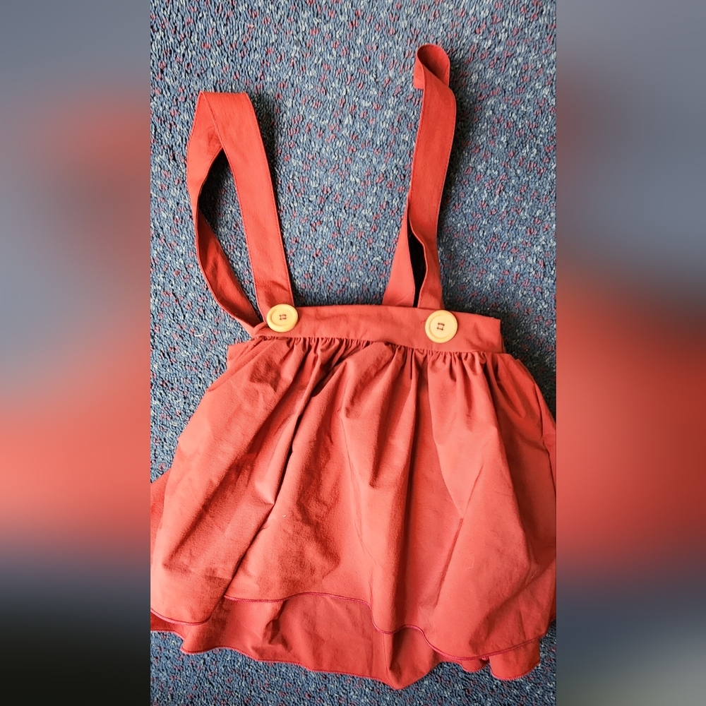 Bailey blossom suspender skirt 2t